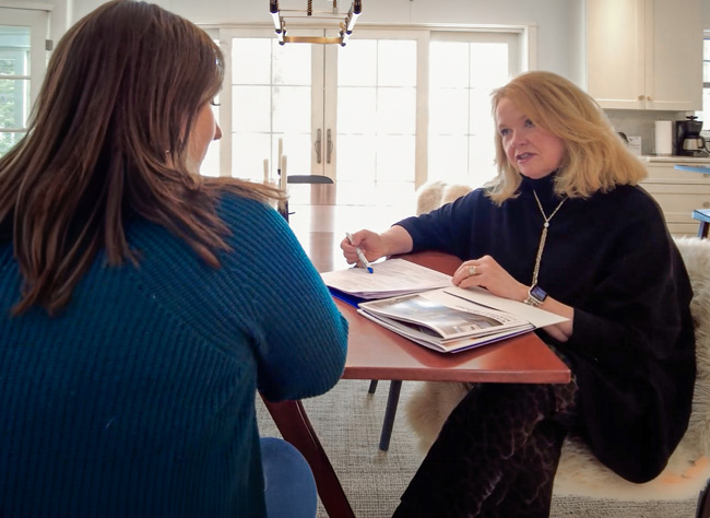 An Agent goes over Pricing Strategy with their client