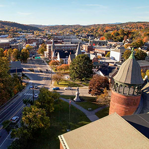 Barre Vermont Aerial