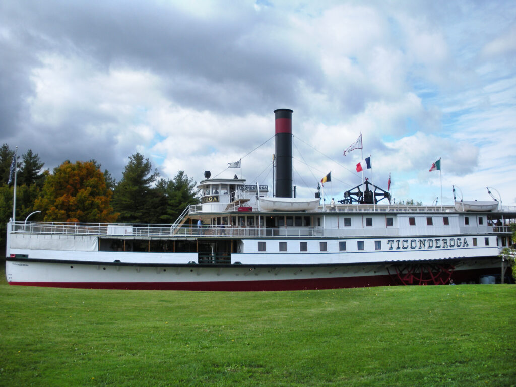 Ticonderoga at the Shelburne Museum