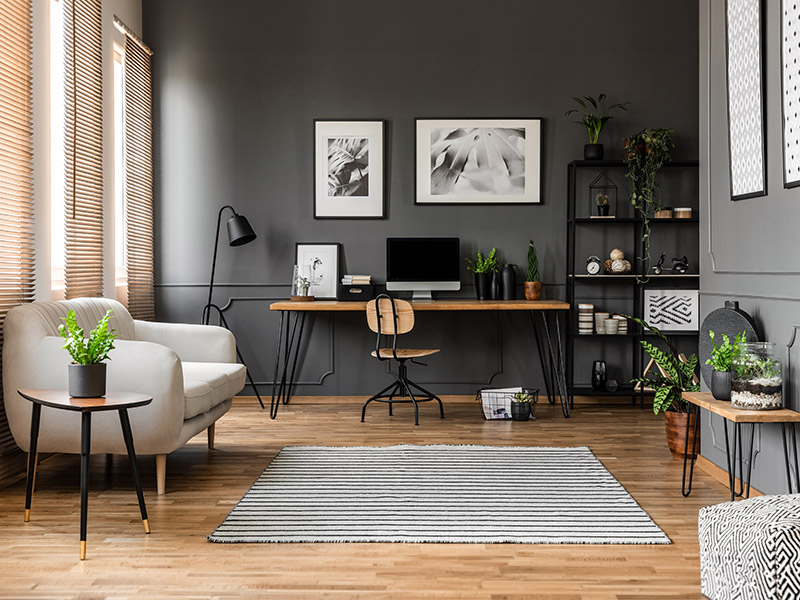 a furnished apartment