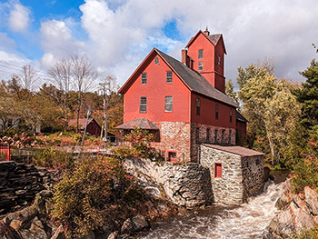 Old Mill in Jericho currently Snowflake Bentley Museum